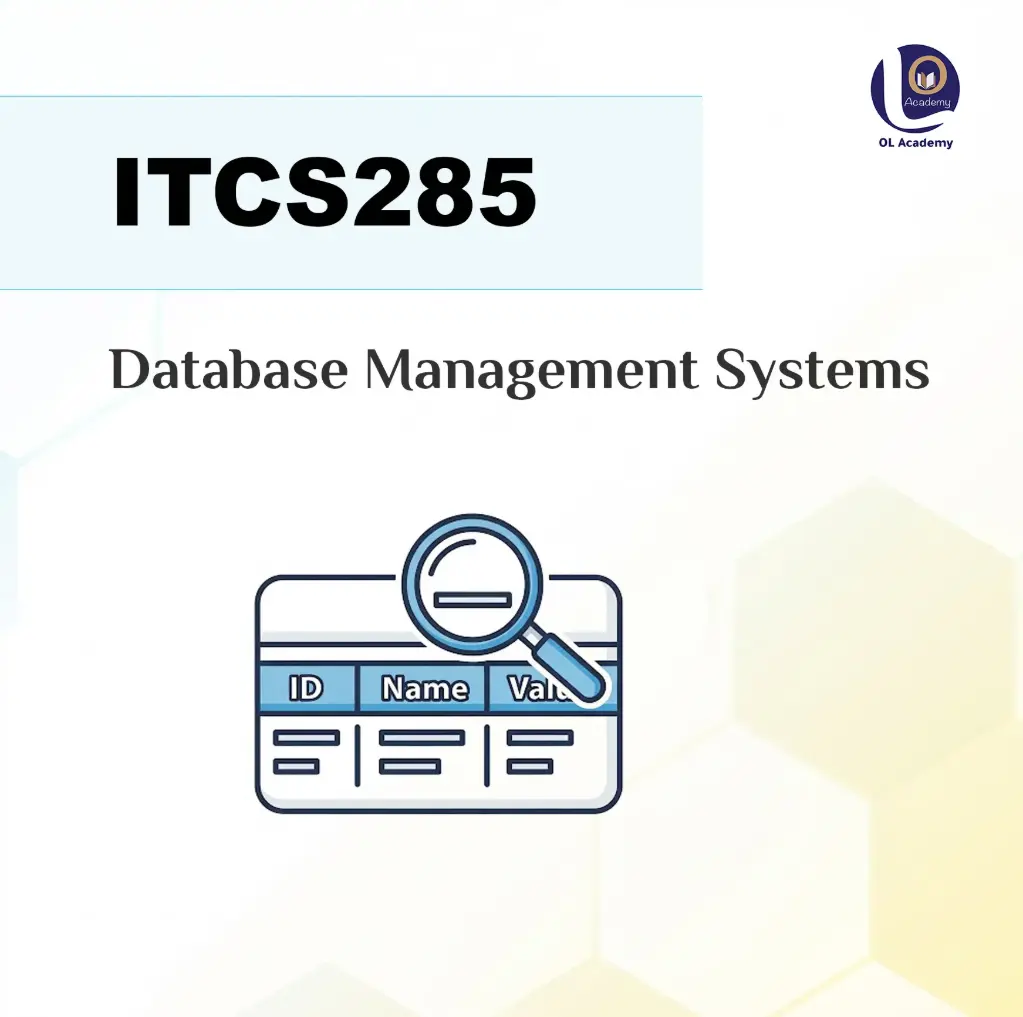 ITCS285 - Database Management Systems (Final Course | دورة النهائي)